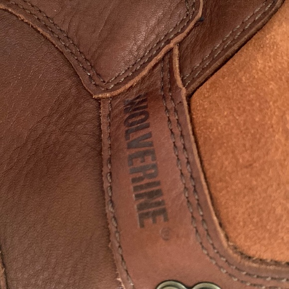 Wolverine durashocks direct attach leather work soft toe boots 9.5 main image 10